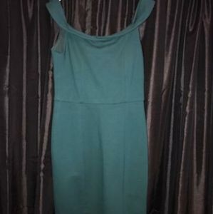 Teal Junior dress
